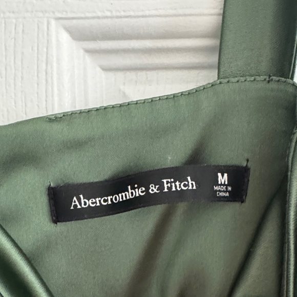Abercrombie & Fitch Green Midi Dress - Picture 2 of 4
